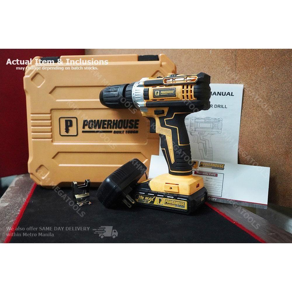 Powerhouse PHBK-20V-CDD (20V) Cordless Drill / Driver - KHM Megatools Corp. Powerhouse PHBK-20V-CDD (20V) Cordless Drill / Driver - KHM Megatools Corp.